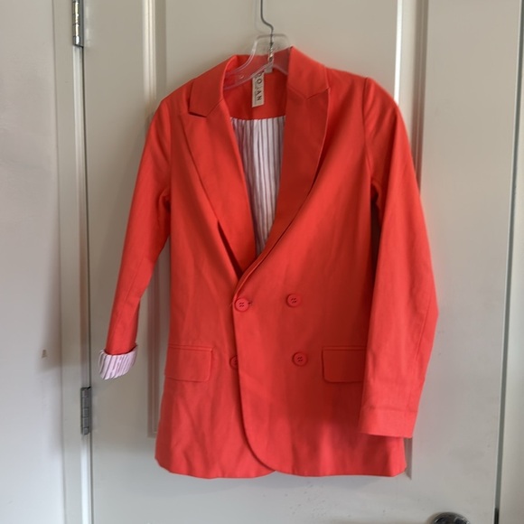 Anthropologie Orange Blazer - Picture 14 of 16